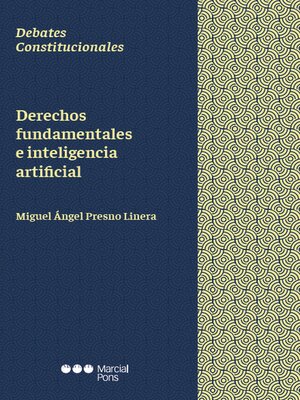 cover image of Derechos fundamentales e inteligencia artificial